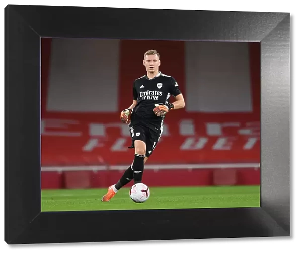 Arsenal vs Leicester City: Bernd Leno in Action at Empty Emirates Stadium (Premier League 2020-21)