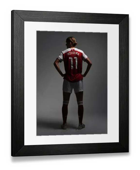 Framed Print : Arsenal Women Photocall Framed Print : Arsenal Women Photocall