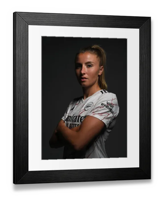 Framed Print : Arsenal Women's Team 2020-21: Leah Williamson at Arsenal Photocall Framed Print : Arsenal Women's Team 2020-21: Leah Williamson at Arsenal Photocall