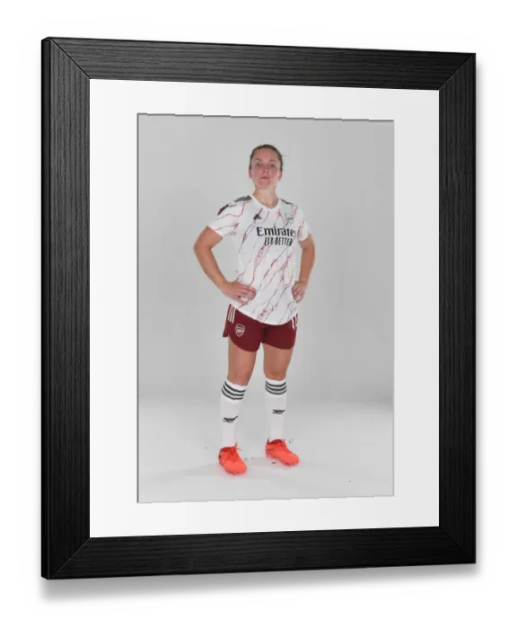Framed Print : Arsenal Women's Squad 2020-21: Kim Little at Arsenal Womens Photocall Framed Print : Arsenal Women's Squad 2020-21: Kim Little at Arsenal Womens Photocall