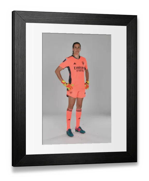 Framed Print : Arsenal Women's Team 2020-21: Lydia Williams at Arsenal Photocall