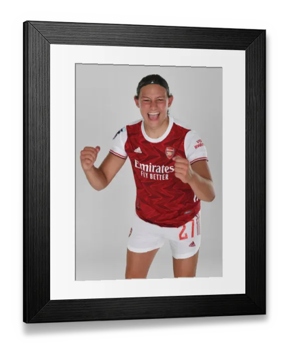 Framed Print : Arsenal Women's Team 2020-21: Melisa Filis at Arsenal Womens Photocall Framed Print : Arsenal Women's Team 2020-21: Melisa Filis at Arsenal Womens Photocall