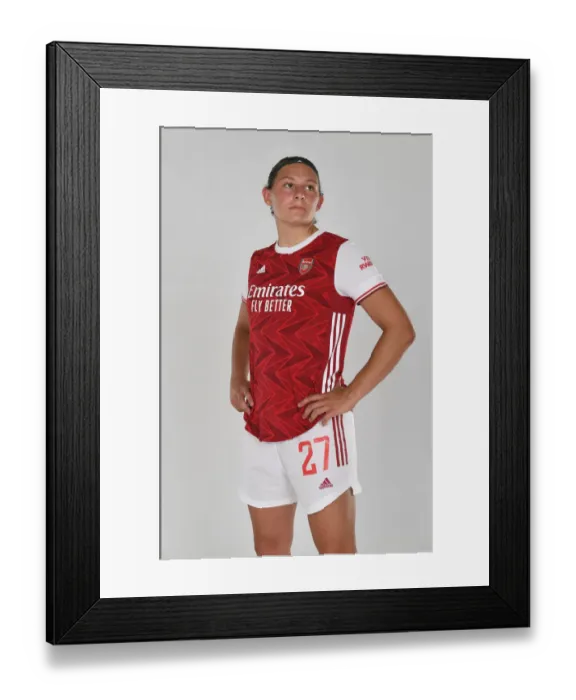 Framed Print : Arsenal Women's Team 2020-21: Melisa Filis at Arsenal Womens Photocall Framed Print : Arsenal Women's Team 2020-21: Melisa Filis at Arsenal Womens Photocall
