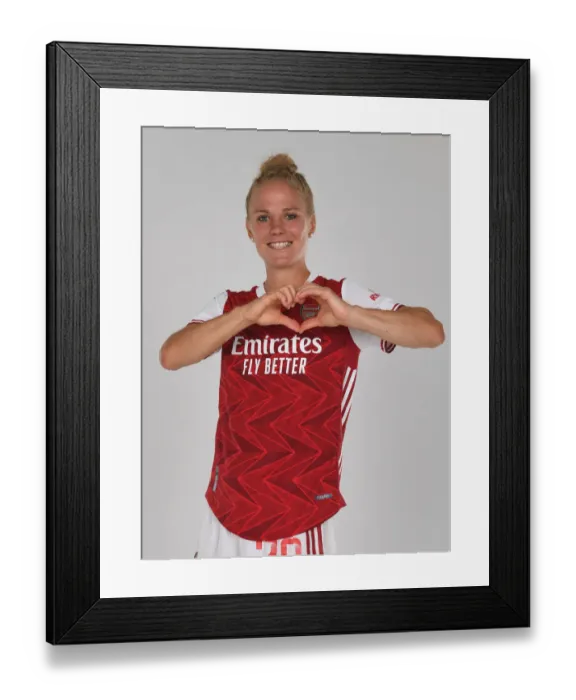 Framed Print : Arsenal Women's Team 2020-21: Leonie Maier at Arsenal Womens Photocall Framed Print : Arsenal Women's Team 2020-21: Leonie Maier at Arsenal Womens Photocall