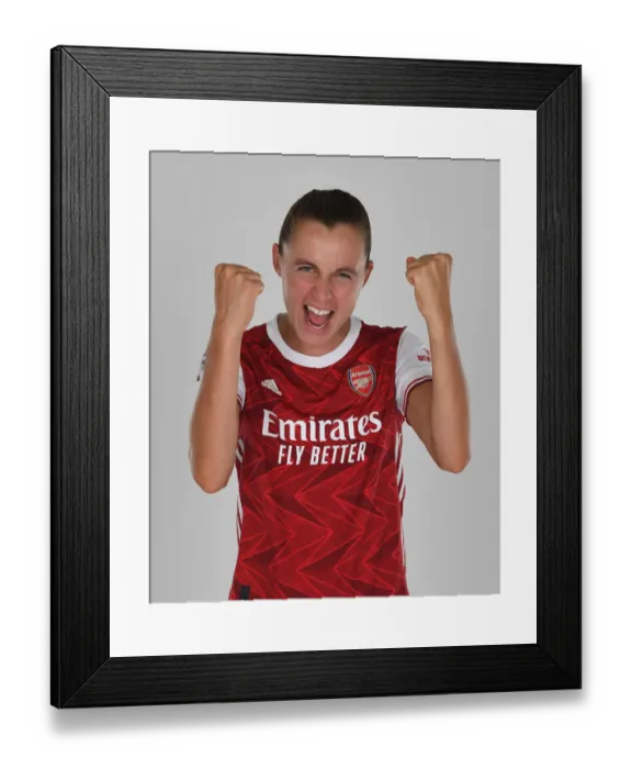 Framed Print : Arsenal Women's Team 2020-21: Meet Noelle Maritz