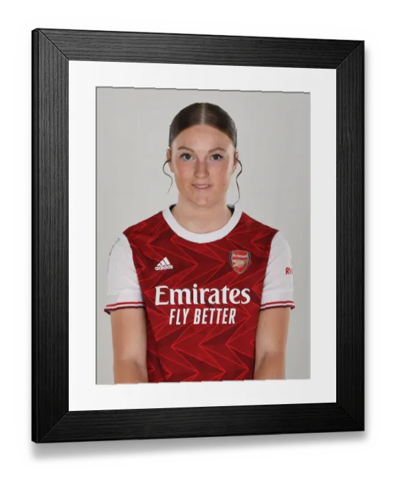 Framed Print : Arsenal Women's Squad 2020-21: Ruby Mace at Photocall Framed Print : Arsenal Women's Squad 2020-21: Ruby Mace at Photocall