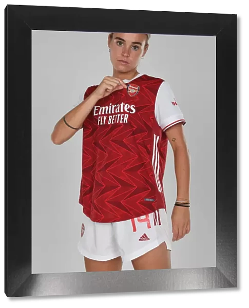 Arsenal Women's Team 2020-21: Jill Roord at Arsenal Womens Photocall