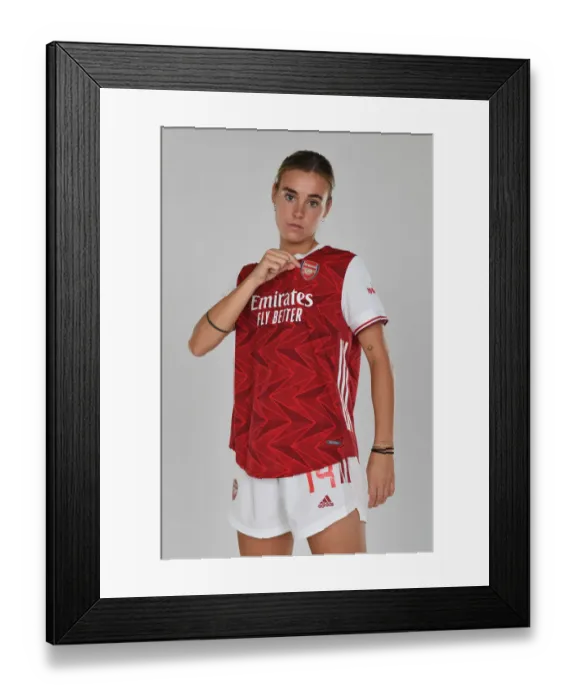 Framed Print : Arsenal Women's Team 2020-21: Jill Roord at Arsenal Womens Photocall Framed Print : Arsenal Women's Team 2020-21: Jill Roord at Arsenal Womens Photocall