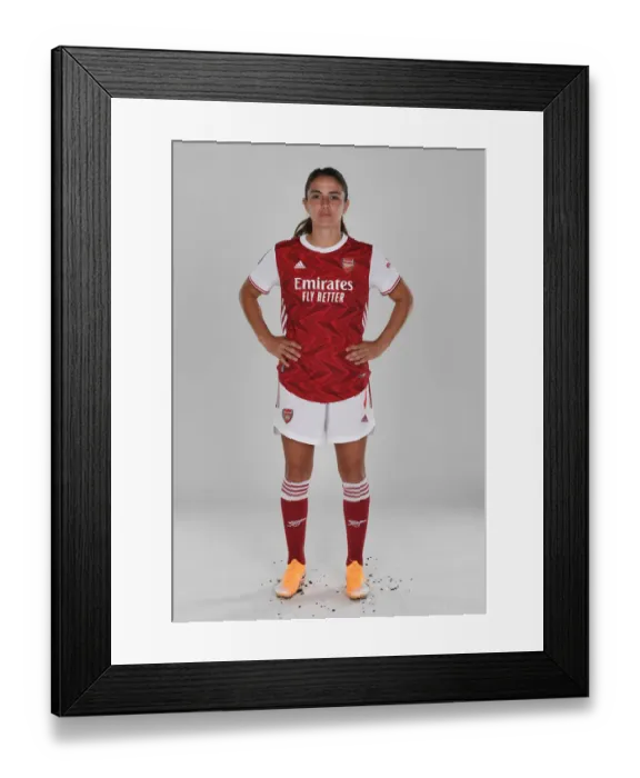 Framed Print : Arsenal Women's Team 2020-21: Danielle van de Donk at Arsenal Photocall Framed Print : Arsenal Women's Team 2020-21: Danielle van de Donk at Arsenal Photocall