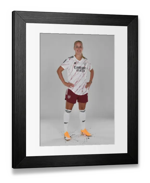 Framed Print : Arsenal Women's Team 2020-21: Beth Mead at Arsenal Womens Photocall Framed Print : Arsenal Women's Team 2020-21: Beth Mead at Arsenal Womens Photocall