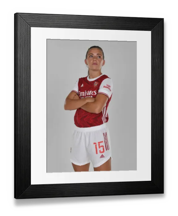 Framed Print : Arsenal Women's Team 2020-21: Katie McCabe at Arsenal Women's Photocall Framed Print : Arsenal Women's Team 2020-21: Katie McCabe at Arsenal Women's Photocall