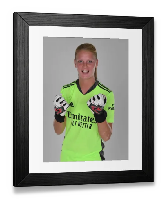 Framed Print : Arsenal Women's Team 2020-21: Fran Stenson at Arsenal Womens Photocall Framed Print : Arsenal Women's Team 2020-21: Fran Stenson at Arsenal Womens Photocall