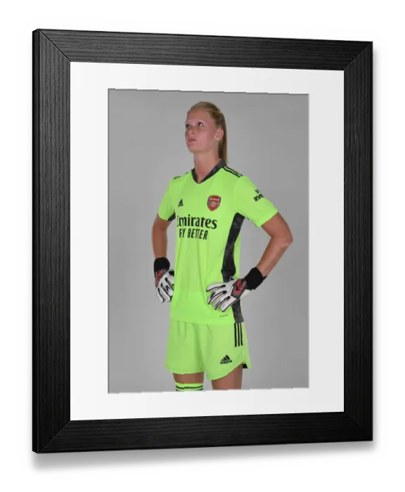 Framed Print : Arsenal Women's Team 2020-21: Fran Stenson at Arsenal Womens Photocall Framed Print : Arsenal Women's Team 2020-21: Fran Stenson at Arsenal Womens Photocall