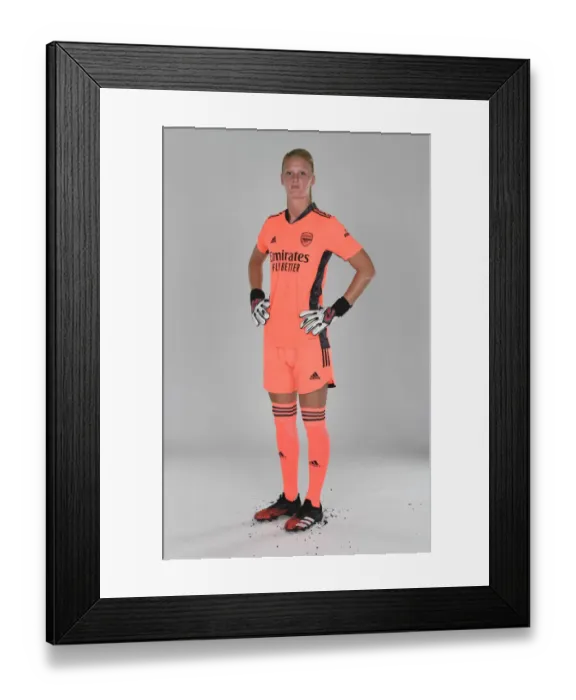 Framed Print : Arsenal Women's Team 2020-21: Fran Stenson at Arsenal Womens Photocall Framed Print : Arsenal Women's Team 2020-21: Fran Stenson at Arsenal Womens Photocall