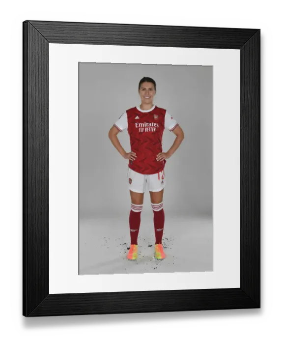 Framed Print : Arsenal Women's Team 2020-21: Steph Catley at Arsenal Women's Photocall Framed Print : Arsenal Women's Team 2020-21: Steph Catley at Arsenal Women's Photocall
