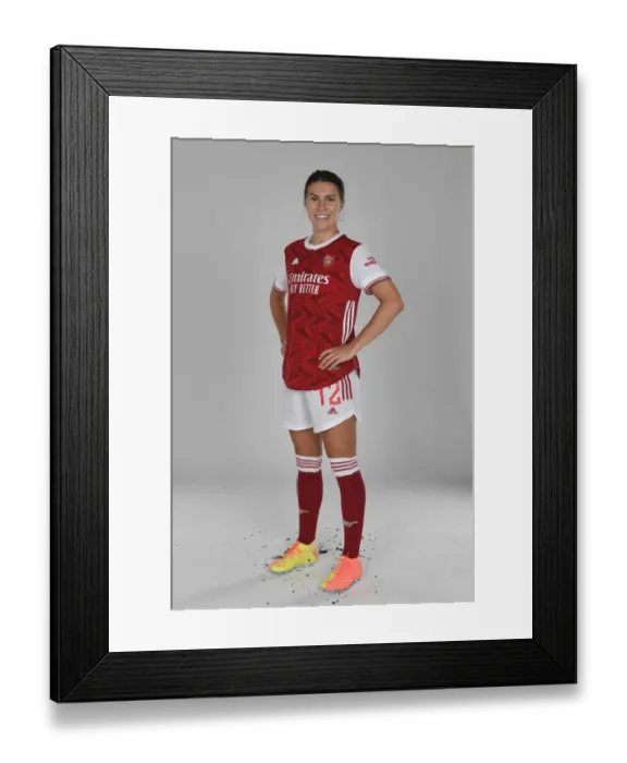 Framed Print : Arsenal Women's Team 2020-21: Steph Catley at Arsenal Womens Photocall Framed Print : Arsenal Women's Team 2020-21: Steph Catley at Arsenal Womens Photocall