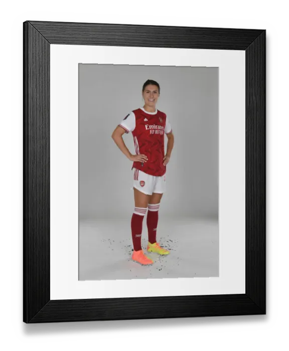Framed Print : Arsenal Women's Team 2020-21: Steph Catley at Arsenal Women's Photocall Framed Print : Arsenal Women's Team 2020-21: Steph Catley at Arsenal Women's Photocall