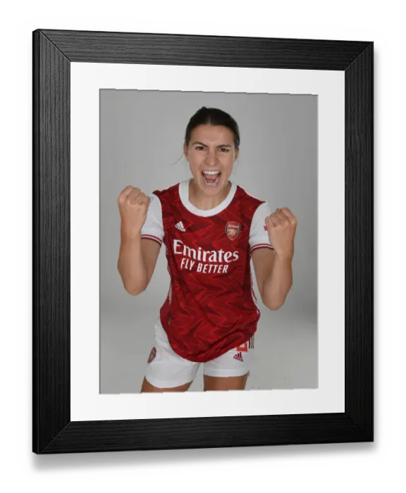 Framed Print : Arsenal Women's Squad 2020-21: Steph Catley at Team Photoshoot Framed Print : Arsenal Women's Squad 2020-21: Steph Catley at Team Photoshoot
