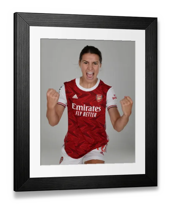 Framed Print : Arsenal Women's Squad 2020-21: Steph Catley at Photocall Framed Print : Arsenal Women's Squad 2020-21: Steph Catley at Photocall