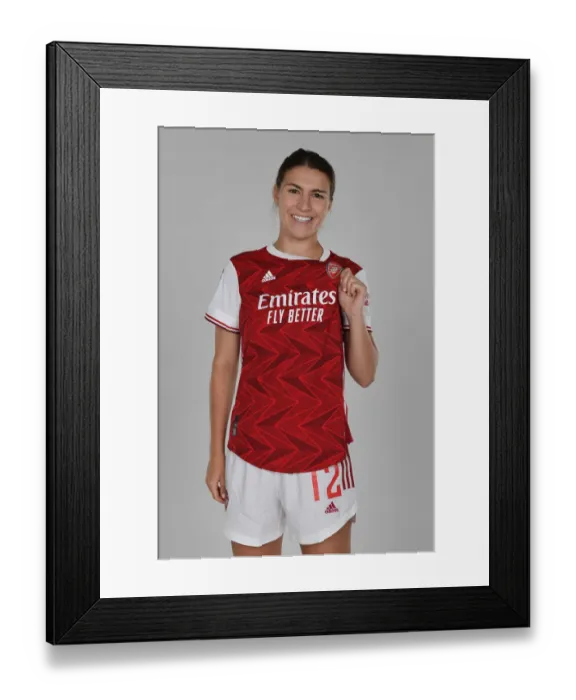 Framed Print : Arsenal Women's Team 2020-21: Steph Catley at Arsenal Womens Photocall Framed Print : Arsenal Women's Team 2020-21: Steph Catley at Arsenal Womens Photocall