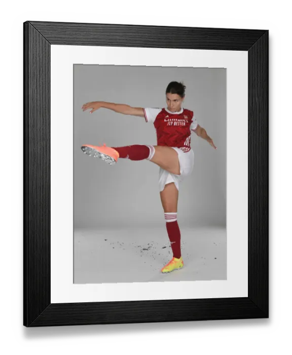 Framed Print : Arsenal Women's Team 2020-21: Steph Catley at Arsenal Photocall Framed Print : Arsenal Women's Team 2020-21: Steph Catley at Arsenal Photocall