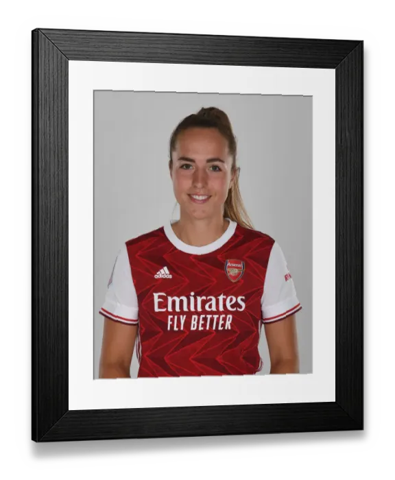 Framed Print : Arsenal Women's Squad 2020-21: Lia Walti at Photocall
