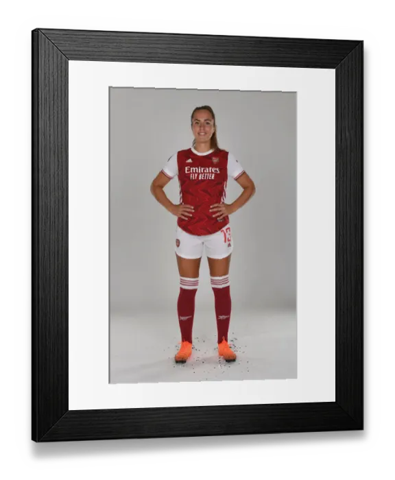 Framed Print : Arsenal Women's Team 2020-21: Lia Walti at Arsenal Photocall Framed Print : Arsenal Women's Team 2020-21: Lia Walti at Arsenal Photocall