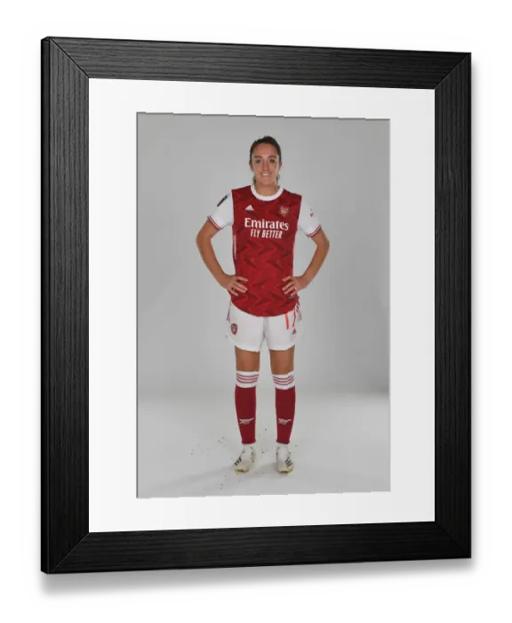 Framed Print : Arsenal Women's Team 2020-21: Lisa Evans at Arsenal Womens Photocall Framed Print : Arsenal Women's Team 2020-21: Lisa Evans at Arsenal Womens Photocall