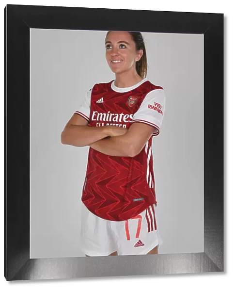 Arsenal Women's Squad 2020-21: Lisa Evans at Team Photoshoot