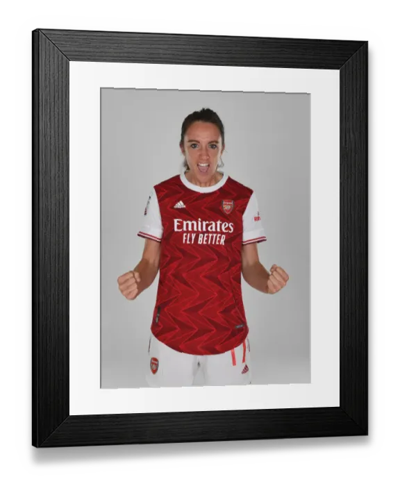 Framed Print : Arsenal Women's Team 2020-21: Lisa Evans at Arsenal Photocall Framed Print : Arsenal Women's Team 2020-21: Lisa Evans at Arsenal Photocall