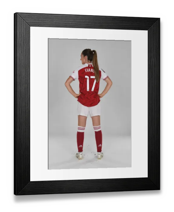 Framed Print : Arsenal Women's Team 2020-21: Lisa Evans at Arsenal Womens Photocall Framed Print : Arsenal Women's Team 2020-21: Lisa Evans at Arsenal Womens Photocall