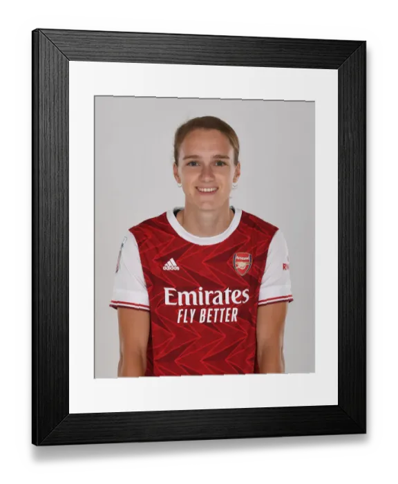Framed Print : Arsenal Women's Team 2020-21: Vivianne Miedema at Team Photocall Framed Print : Arsenal Women's Team 2020-21: Vivianne Miedema at Team Photocall
