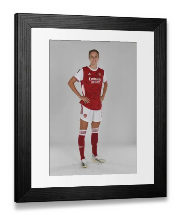 Framed Print : Arsenal Women's Team 2020-21: Vivianne Miedema at Arsenal Photocall Framed Print : Arsenal Women's Team 2020-21: Vivianne Miedema at Arsenal Photocall