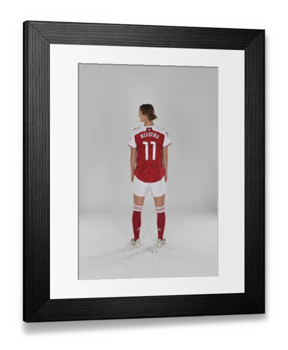 Framed Print : Arsenal Women's Team 2020-21: Vivianne Miedema at Team Photocall Framed Print : Arsenal Women's Team 2020-21: Vivianne Miedema at Team Photocall