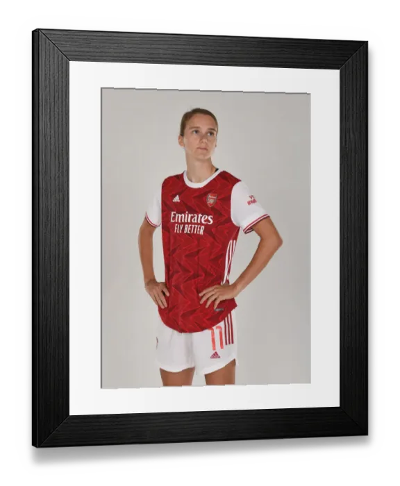 Framed Print : Arsenal Women's Team 2020-21: Vivianne Miedema at Team Photocall Framed Print : Arsenal Women's Team 2020-21: Vivianne Miedema at Team Photocall