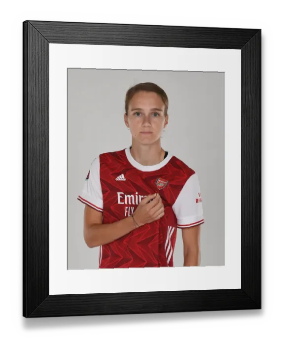 Framed Print : Arsenal Women's Team 2020-21: Vivianne Miedema at Arsenal Photocall Framed Print : Arsenal Women's Team 2020-21: Vivianne Miedema at Arsenal Photocall