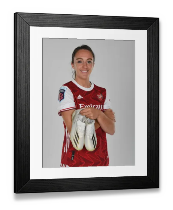 Framed Print : Arsenal Women's Team 2020-21: Lisa Evans at Arsenal Photocall Framed Print : Arsenal Women's Team 2020-21: Lisa Evans at Arsenal Photocall