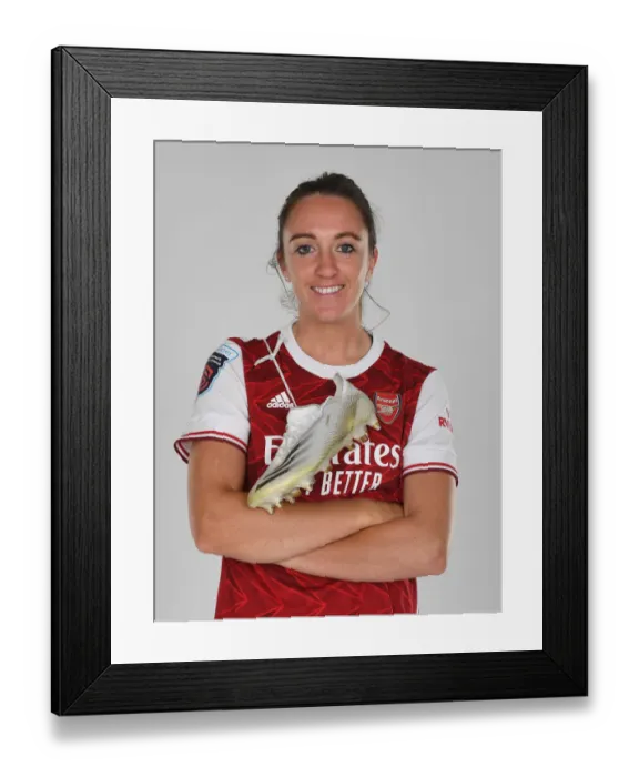 Framed Print : Arsenal Women's Team 2020-21: Lisa Evans at Arsenal Photocall Framed Print : Arsenal Women's Team 2020-21: Lisa Evans at Arsenal Photocall