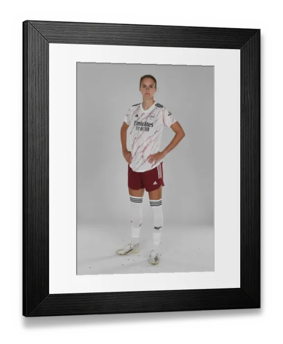 Framed Print : Arsenal Women's Team 2020-21: Vivianne Miedema at Team Photocall Framed Print : Arsenal Women's Team 2020-21: Vivianne Miedema at Team Photocall
