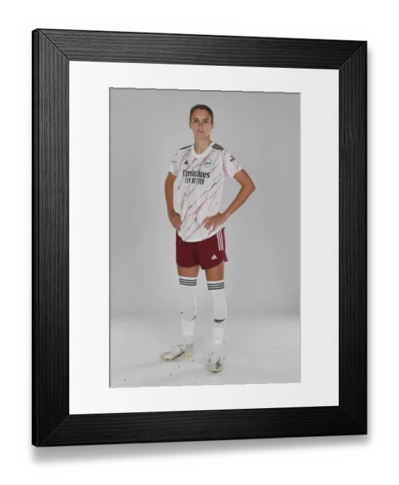 Framed Print : Arsenal Women's Team 2020-21: Vivianne Miedema at Team Photocall Framed Print : Arsenal Women's Team 2020-21: Vivianne Miedema at Team Photocall