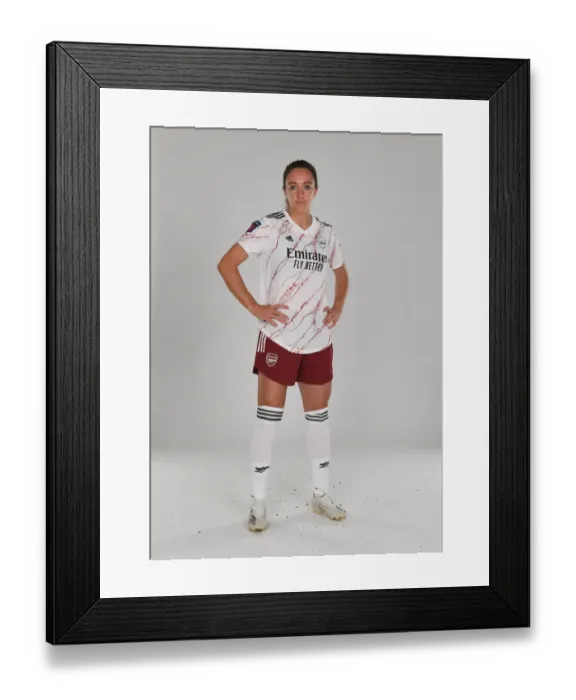 Framed Print : Arsenal Women's Squad 2020-21: Lisa Evans at Team Photoshoot Framed Print : Arsenal Women's Squad 2020-21: Lisa Evans at Team Photoshoot