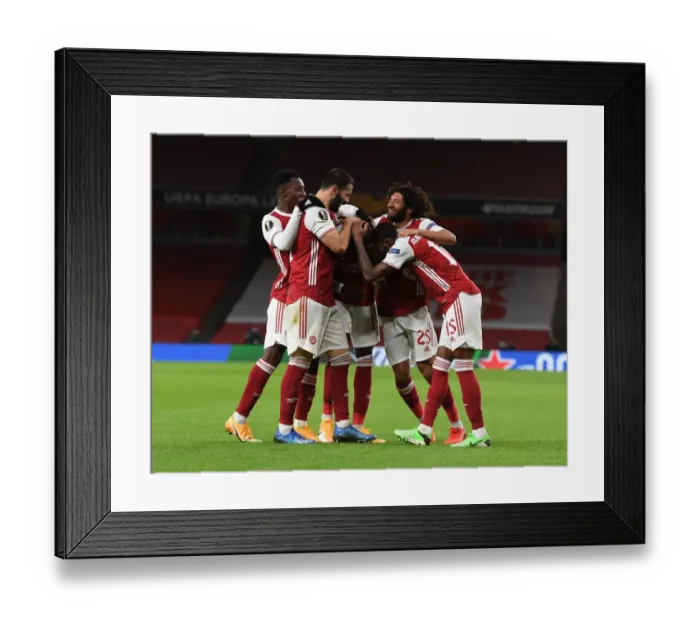 Framed Print : Arsenal vs Dundalk: Empty Emirates Stadium - UEFA Europa League (2020-21) Framed Print : Arsenal vs Dundalk: Empty Emirates Stadium - UEFA Europa League (2020-21)