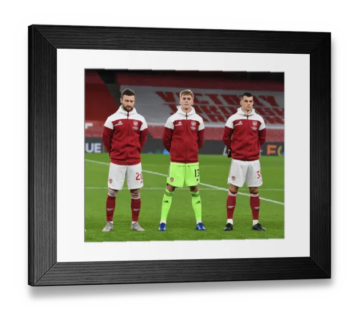 Framed Print : Arsenal FC vs Dundalk FC: Empty Emirates Stadium in Europa League Clash, London, 2020 Framed Print : Arsenal FC vs Dundalk FC: Empty Emirates Stadium in Europa League Clash, London, 2020