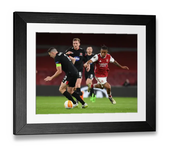 Framed Print : Arsenal vs Dundalk: Empty Emirates Stadium - UEFA Europa League (2020-21) Framed Print : Arsenal vs Dundalk: Empty Emirates Stadium - UEFA Europa League (2020-21)