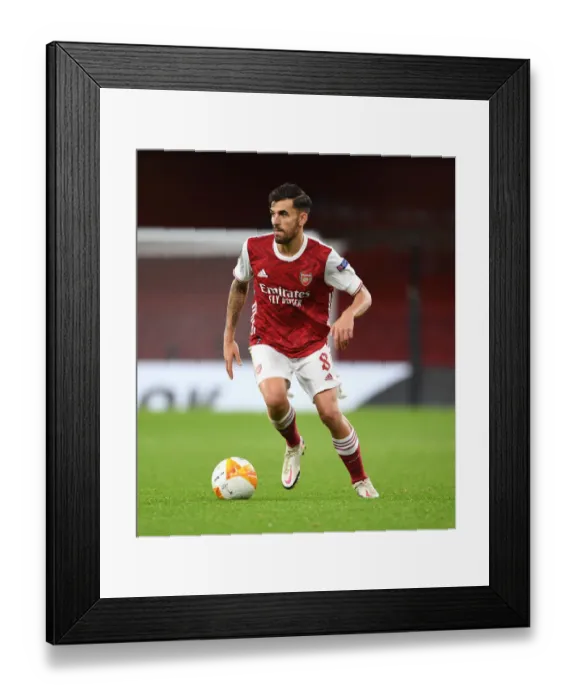Framed Print : Arsenal vs Dundalk: Empty Emirates Stadium - UEFA Europa League (2020-21)