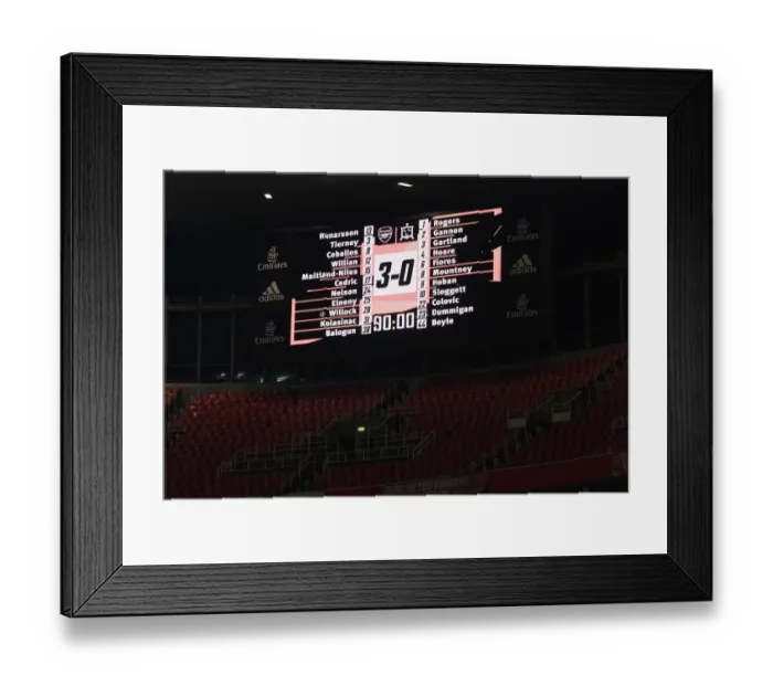 Framed Print : Arsenal FC Triumph Over Dundalk in Empty Emirates Stadium, UEFA Europa League 2020-21 Framed Print : Arsenal FC Triumph Over Dundalk in Empty Emirates Stadium, UEFA Europa League 2020-21