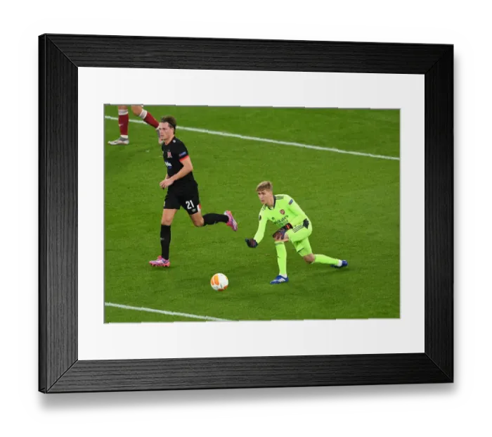 Framed Print : Arsenal vs Dundalk: Emirates Stadium's Empty Europa League Battle Framed Print : Arsenal vs Dundalk: Emirates Stadium's Empty Europa League Battle