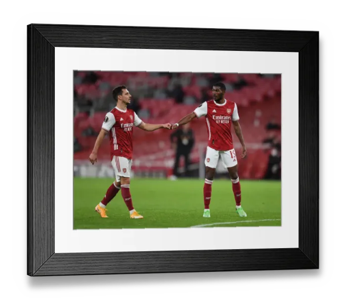 Framed Print : Arsenal FC vs Dundalk FC: United in Europa League Amidst Empty Stands Framed Print : Arsenal FC vs Dundalk FC: United in Europa League Amidst Empty Stands