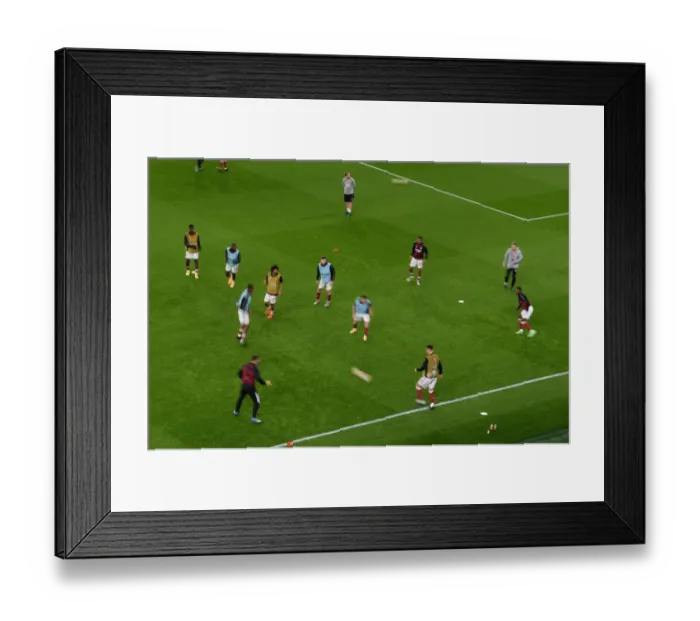 Framed Print : Arsenal FC vs Dundalk FC: UEFA Europa League at Empty Emirates Stadium (2020-21)