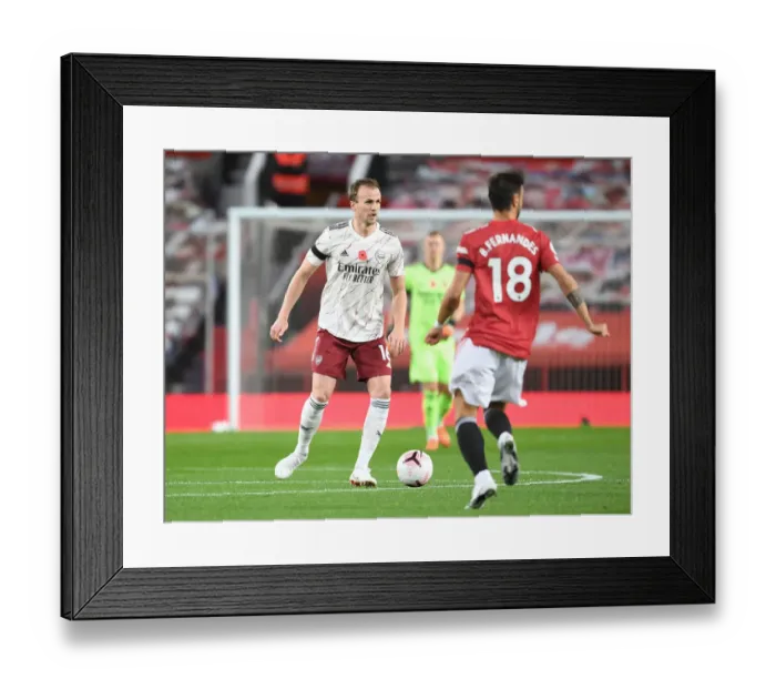 Framed Print : Arsenal vs Manchester United: 2020-21 Premier League Clash at Old Trafford - Behind Closed Doors Framed Print : Arsenal vs Manchester United: 2020-21 Premier League Clash at Old Trafford - Behind Closed Doors